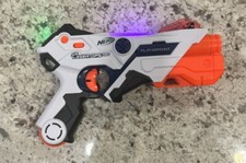 Nerf Laser Ops Laserops Pro Alphapoint Laser Tag Gun Cosplay- Works Great
