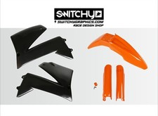 Plastiche KTM LC4 Supermoto SM SMC SC 620/625/640/660 1999-2007  carene kit