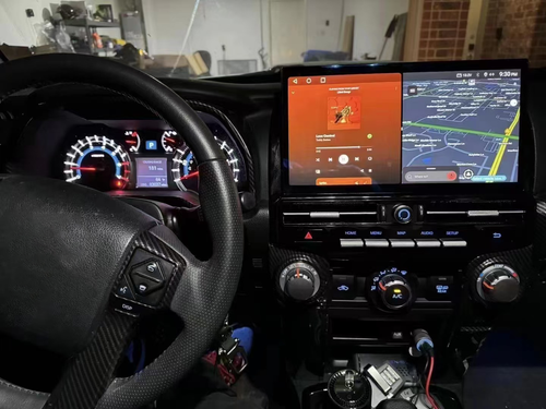 13.3" Touch Screen Android GPS Navi Car Radio Carplay Stereo For Toyota 4Runner - Picture 5 of 24