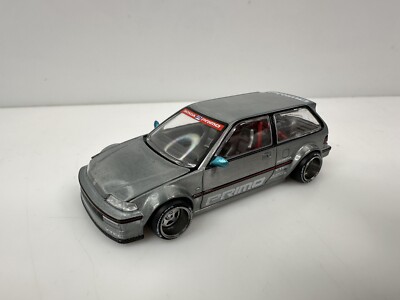 Rare Mini GT X Kaido House Honda Civic EF Teal Blue Raw Chase | eBay