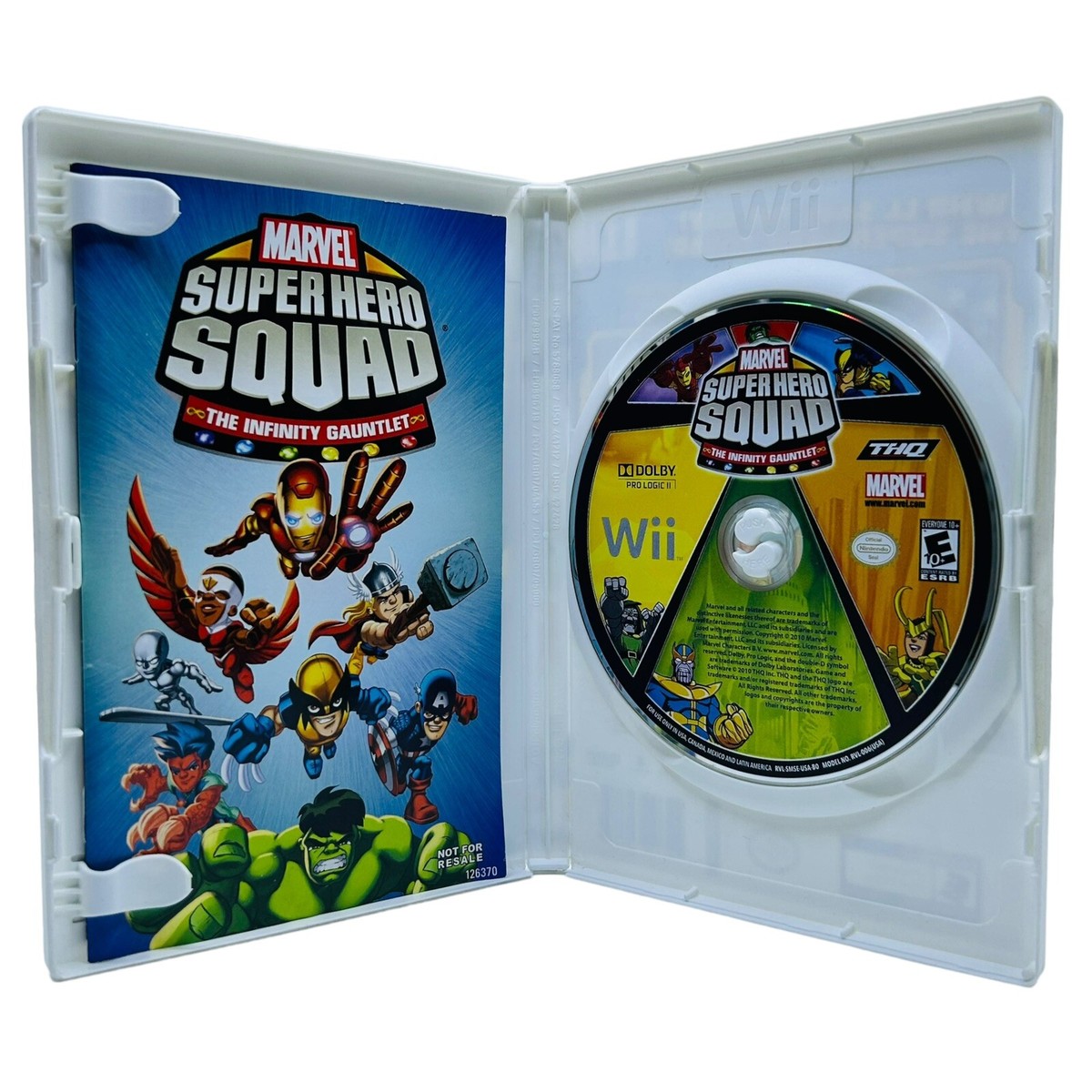 Marvel Super Hero Squad: The Infinity Gauntlet Nintendo Wii CIB