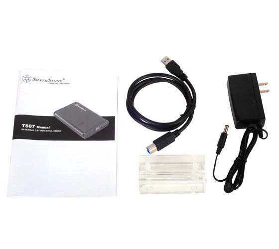 Silverstone SST-TS07B (Black) USB 3.0 3.5in Tooless HDD/SDD External Enclosure - Image 4 of 4