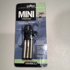 Amibico 4.25  Mini Tripod, Tiltable 180 Head, Compactable Lightweight, Portable