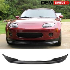 Fits 06-08 Mazda Miata Mx-5 Mx5 Gv Style Front Bumper Chin Lip Spoiler - Pu