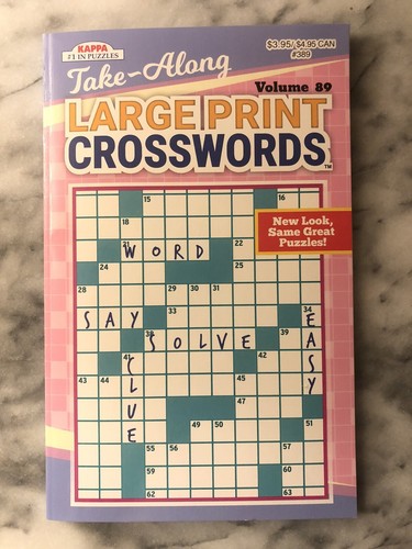 Buy Best Deal Crosswords On Ebay 3 Crossword Puzzle Books Free Shipping Online In Poland 124178185389
