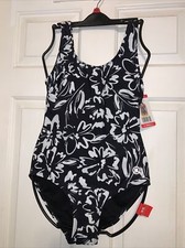 Hurley Ladies Womens One Piece Swimsuit Sz XSmall Ink Fresco HSO1030 NEW