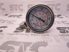 Pressure gauge  manometer 0-4000 psi 0-28000 KPA 1/4 in lower thread