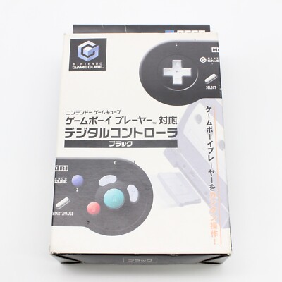 HORI Nintendo GameCube Digital Controller Black with Box GC Japan