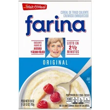 Malt-O-Meal  farina original farina breakfast cereal quick cooking