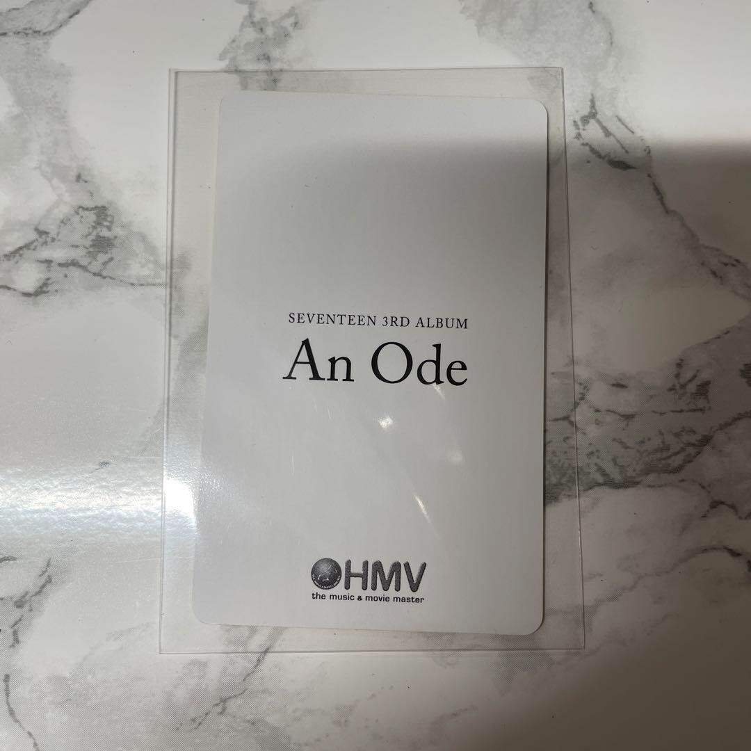 SEVENTEEN Wonwoo An Ode Christmas Xmas HMV Ver. Limited