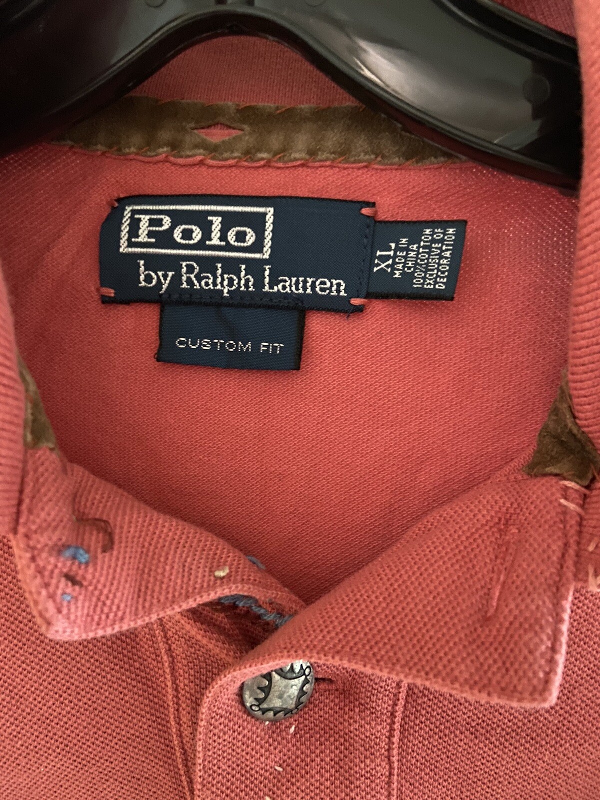 RARE  Ralph Lauren Custom Limited Concho Shirt Native American Indian XL image 8