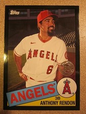 2020 TOPPS 85TB-1 ANTHONY RENDON 35TH ANNIVERSARY BLACK 1985 NATIONALS 155/299