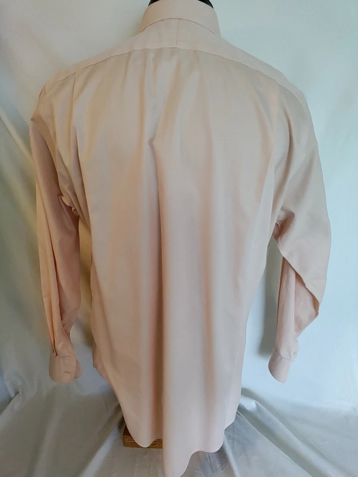 Camisa de vestir para hombre Nordstrom sin arrugas cuidado inteligente ajuste tradicional 16.5 35 COMO NUEVA Foto 4 de 4