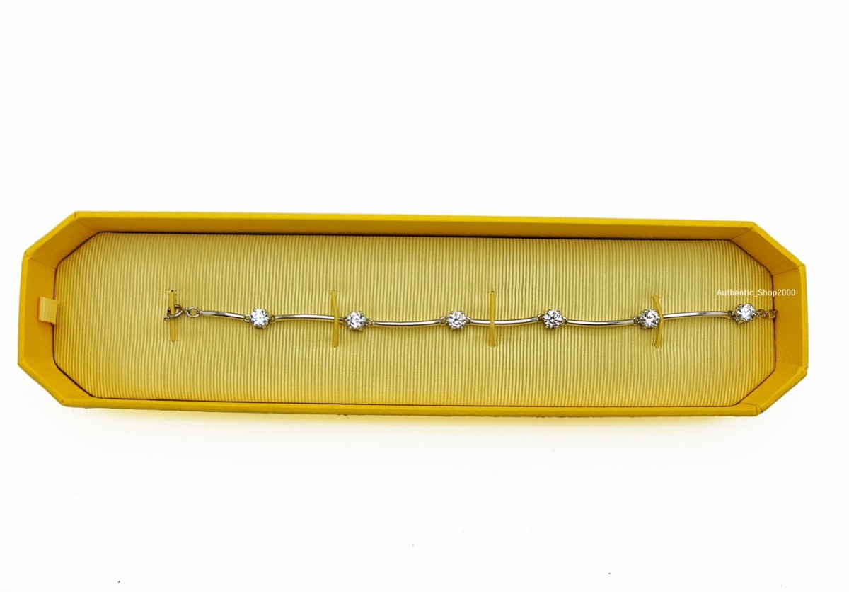 New 100% Authentic Swarovski Rhodium White Constella Bangle