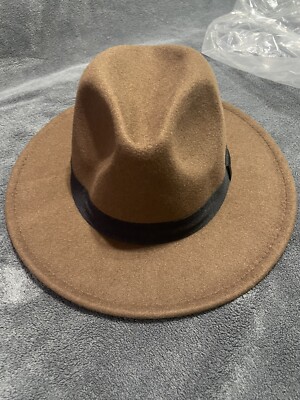 Justin Taylor Lookin' Good Faux Leather Strap Fedora