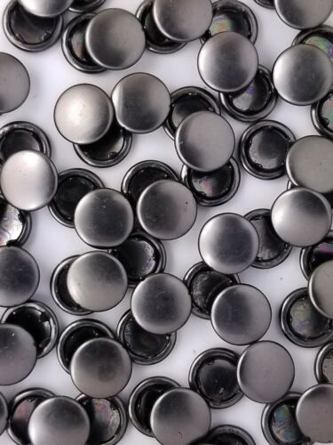 SIZE 14- 3/8" CAPPED SNAP, MATTE FINISH, 100 SETS, FREE SHIPPING USA - Picture 44 of 45