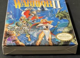 DRAGON WARRIOR II NES BOX ONLY NINTENDO SEAL NICE ENIX