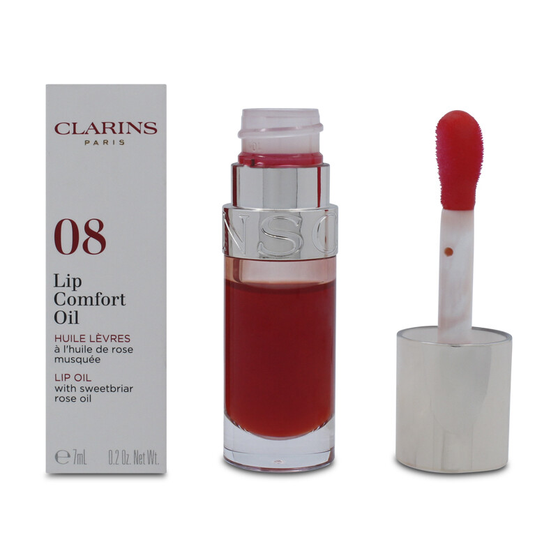 Бальзам для губ Clarins Lip Comfort Oil Balm 08 Клубничный 5690₽