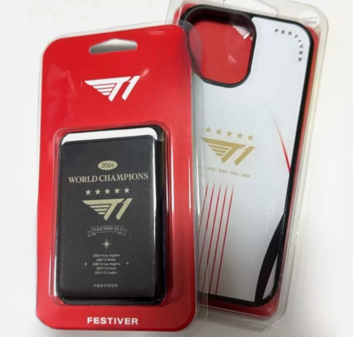 FAKER T1 Uniform Magsafe Card Case 2 Cards League of Legends