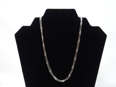 Collier Chaîne En Argent Massif 925 – Poinçons, Marque ETOILE 1883 VI