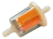 Plastic 38 Inline Fuel Filter Qty-1 1049 Cc