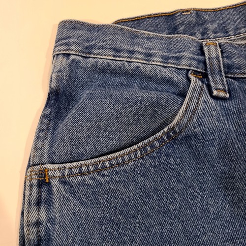 Rustler Men's 36x29 Blue Straight Denim Jeans 100% Cotton, Medium Wash Pre-owned - Picture 4 of 12