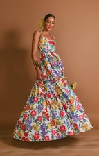 NWT Show Me Your Mumu  Multicolor Floral Juliet Maxi Wedding Guest Dress Size XL