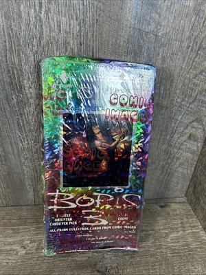 BORIS 3 ALL PRISM Trading Card Box Sealed COMIC IMAGES 1993