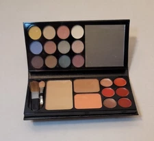 Makeup Travel Kit, Eyeshadow, Lip Gloss, Blush, Powder, Brush - NEW