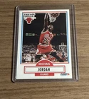 1990 Fleer #26 Michael Jordan Error ( No Line On Back Of Card!) Rare