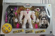 Marvel Legends X-Men Nimrod Psylocke & Fantomex 3 Action Figure Pack - Box Set