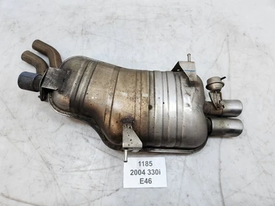 ✅ 01-06 OEM BMW E46 330Ci Convertible Engine M54 Rear Exhaust Muffler 64k - Image 1 of 4