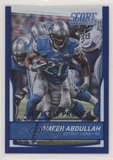 2016 Score Jumbo Artist's Proof 37/50 Ameer Abdullah #108 no9