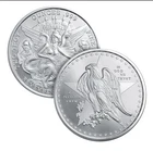 2 oz Texas Centennial  Silver Round (GSM) .999 fine silver