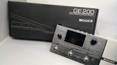 Mooer GE200 Guitar Multi Effects Amp Modeler 55 Amps 70 FX Looper Expression 