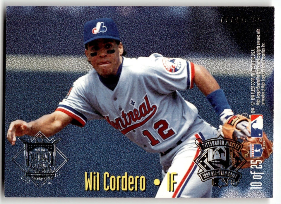 Fleer #10 1995 Chuck Knoblauch / Wil Cordero All-Stars Foto 2 de 2