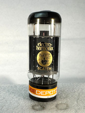 Electro-Harmonix 6CA7/EL34 Single Halo Getter. Russia. 5,000 umhos B 