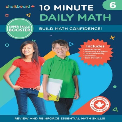 Canadian 10 Minute Daily Math Grade 6 Demetra Turnbull Paperback