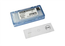 Micrometer Slide 10um LC for Polarizing Metallurgical Microscope Calibration