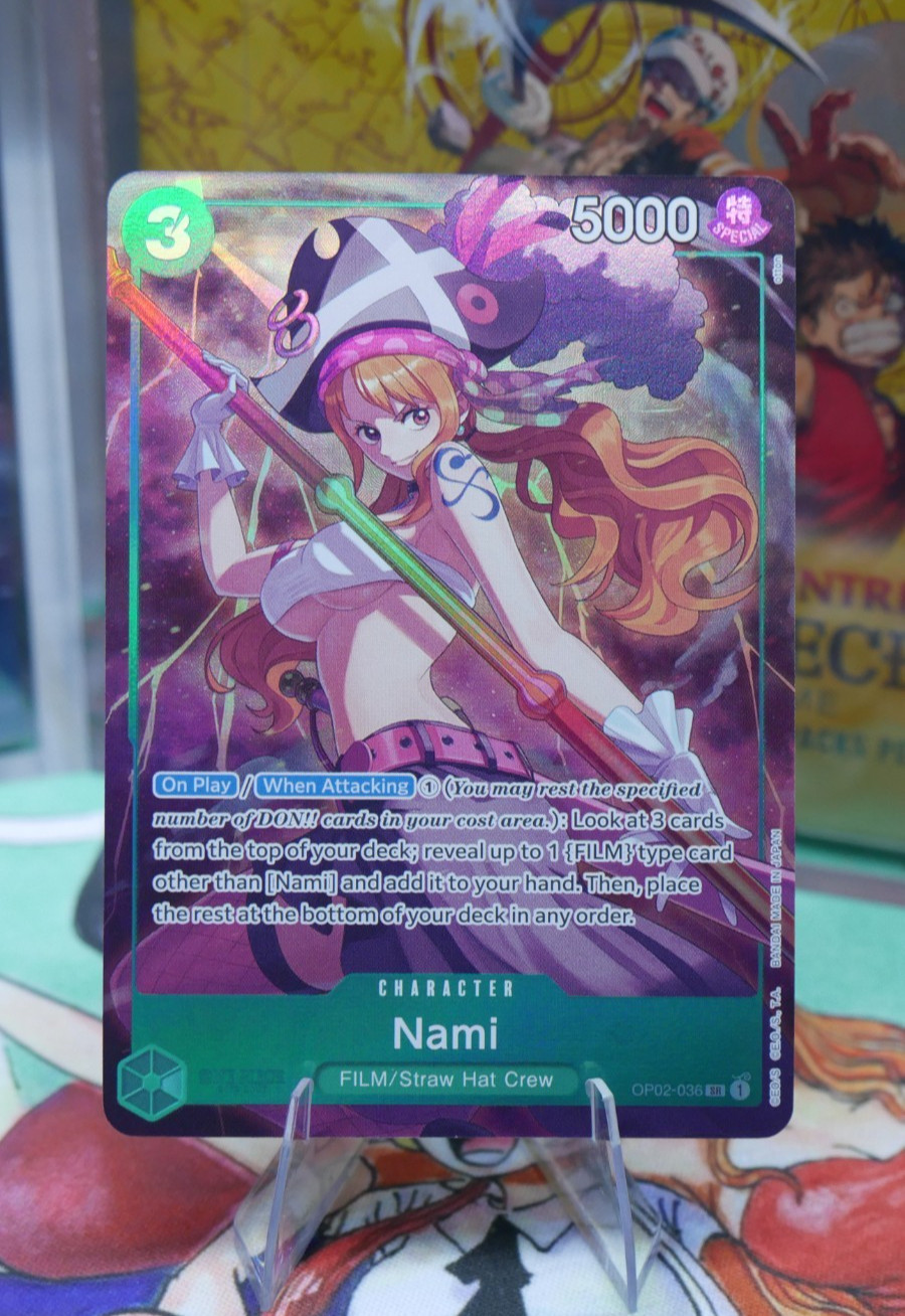 Nami (Premium Card -Best Selection Vol. 1) OP02-036 One Piece TCG ENG Promo