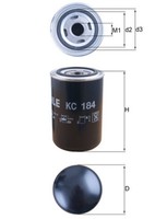 Mahle Kraftstofffilter KC 184 Anschraubfilter FüR Scania Irizar PB Century 1 Bus