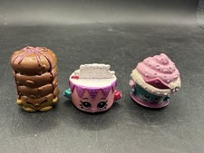 Lote Figuras Shopkins Cupcake Princesa Cumpleaños Betty Pilas Galleta Dulces Minis