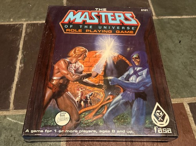 #ad #ad FASA Games The Masters of the Universe Role Playing Game RPG 1985 Factory Seald $250.00
