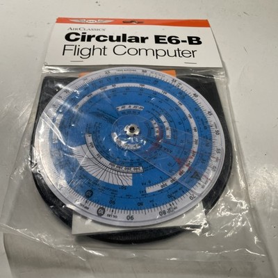 ASA E6B Circular Flight Computer ASA-E6B-CIRC - New & Sealed!