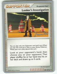 Looker's Investigation 109/127 World Championship Decks 2009