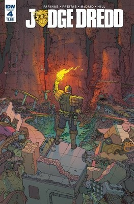 JUDGE DREDD (ONGOING) #4 IDW PUBLISHING