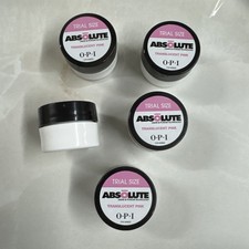 5 Pack --- OPI Absolute Precision Acrylic Powder traslucent pink Trial size