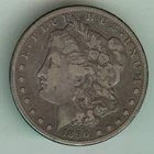 1890-CC U.S. MORGAN SILVER DOLLAR - KM#110 - SCARCE - VERY FINE