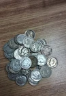 36 90% Dimes.silver
