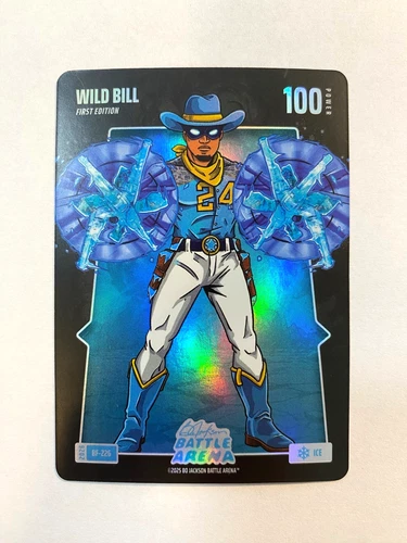 2026 Bo Jackson Battle Arena - WILD BILL - William Contreras ICE Battle Foil SP
